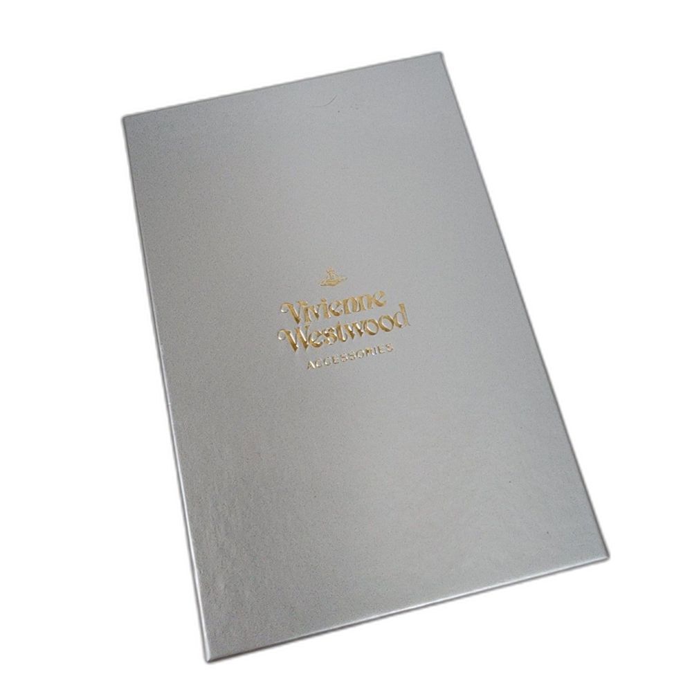 Vivienne Westwood Leather Embossed Giant Orb Flap Long Wallet w/ Box - Picture 10 of 11